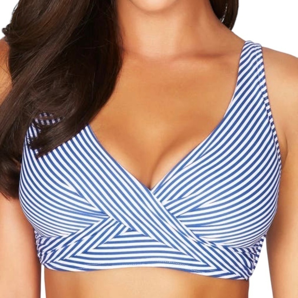 Sea Level Sorrento Stripe Bikini Top NWOT - Picture 6 of 6
